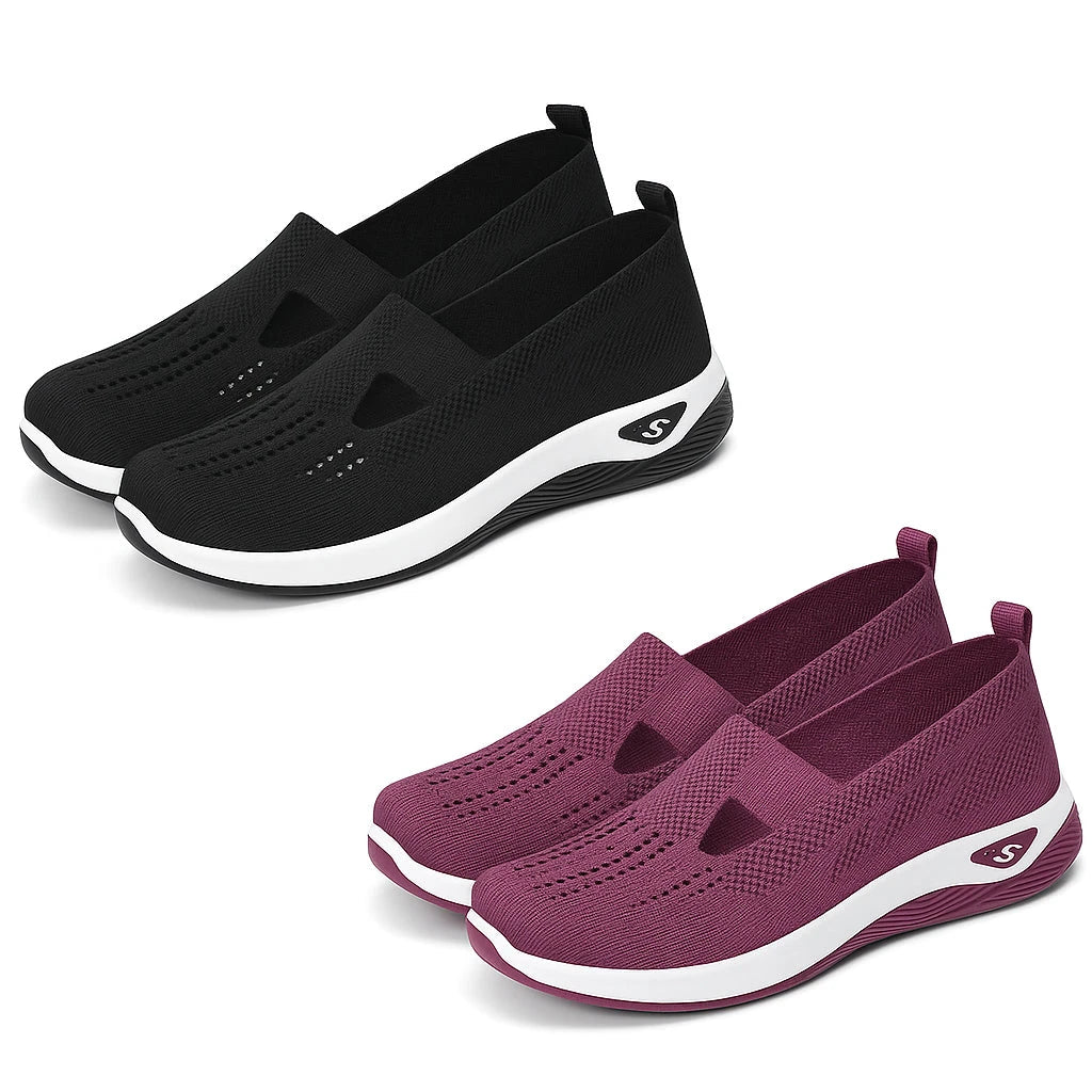 Promoção 2 Tênis Ortopédico Ultra Comfort Calce Fácil + Palmilha grátis