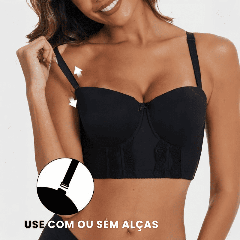 Sutiã Corset Modelador – Elegância e Sustentação [COMPRE 1 LEVE 2] + Frete Grátis