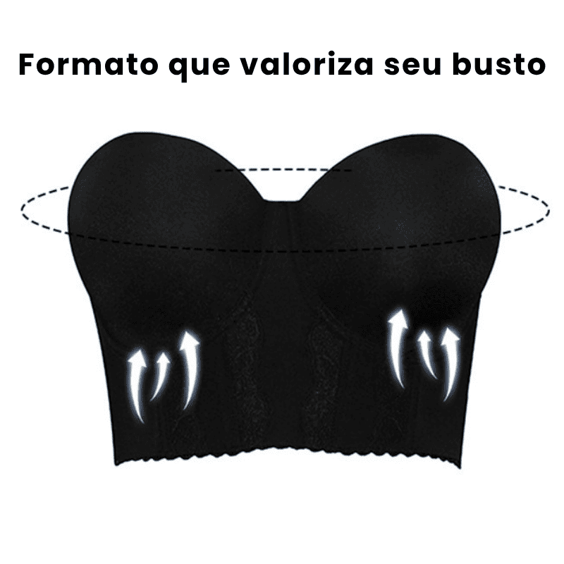 Sutiã Corset Modelador – Elegância e Sustentação [COMPRE 1 LEVE 2] + Frete Grátis