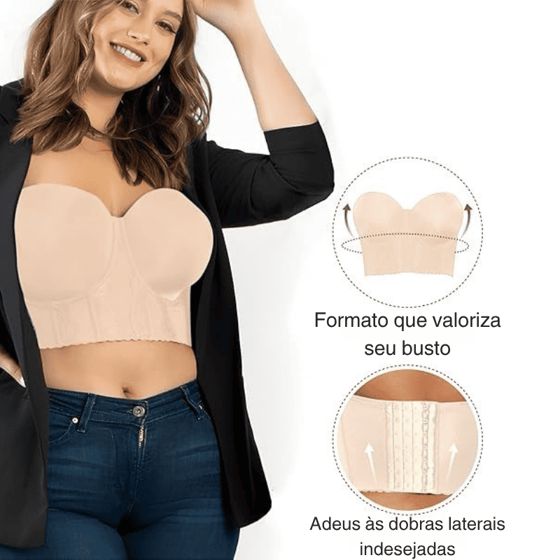 Sutiã Corset Modelador – Elegância e Sustentação [COMPRE 1 LEVE 2] + Frete Grátis